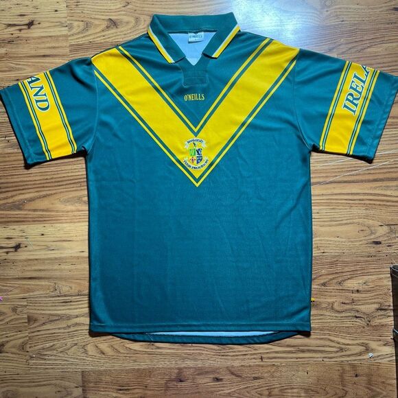 O’Neals 1999-00 GAA Ireland Four Provinces Soccer Jersey Sz L - Picture 1 of 8